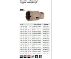 Drel KORONA M14 GRĄŽAS SU 16 mm DEimantiniu paplūdimiu