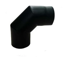 Dūmtraukio alkūnė WADEX, 120 mm, 2 mm, 90°