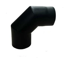 Dūmtraukio alkūnė WADEX, 160 mm, 2 mm, 90°