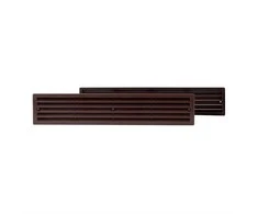 Durų ventiliacijos grotelės EUROPLAST VR459B, 450 x 92 mm