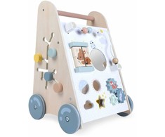 Multistore ECOTOYS medinis vežimėlis kūdikiui