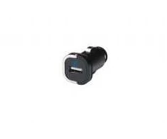 Ednet Car charger mini 12/24V - USB 5V 1A juodas, 31800