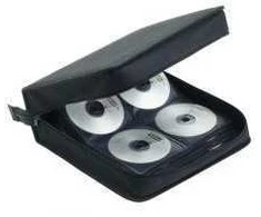 Ednet DVD/CD Wallet for 208 DVDs/CDs, 62019