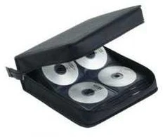 Ednet DVD/CD Wallet for 208 DVDs/CDs, 62019