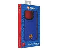 Ocpc „FC Barcelona“ dėklas, skirtas „iPhone 15 Pro“, magnetinis dėklas „MagSafe“ OFCBMCIP15PSE SE