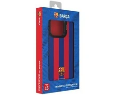 Ocpc „FC Barcelona“ dėklas, skirtas „iPhone 15 Pro“, „MagSafe“ magnetinis dėklas OFCBMCIP15PBG BG