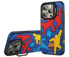 Ocpc „FC Barcelona“ dėklas, skirtas „iPhone 15 Pro“, magnetinis dėklas „MagSafe“ OFCBMCIP15PSP SP