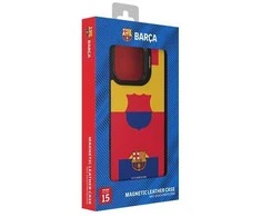 Ocpc „FC Barcelona“ dėklas, skirtas „iPhone 15 Pro Max“, magnetinis dėklas, „MagSafe“ OFCBMCIP15PMMF MF