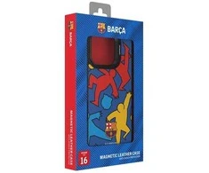 Ocpc „FC Barcelona“ dėklas, skirtas „iPhone 16 Pro“, magnetinis dėklas „MagSafe“ OFCBMCIP16PSP SP