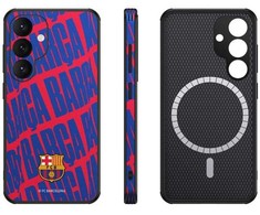 Ocpc „FC Barcelona“ dėklas, skirtas „Samsung Galaxy S24“, magnetinis „MagSafe“ dėklas OCFCBMCS24BC BC