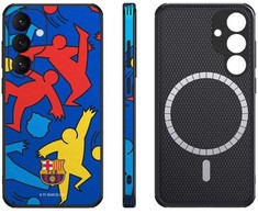 Ocpc „FC Barcelona“ dėklas, skirtas „Samsung Galaxy S25 Plus“, magnetinis dėklas, „MagSafe OCFCBMCS25PSP SP“