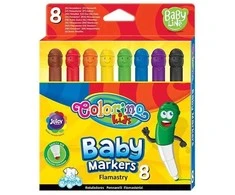 Colorino Flomasteriai baby markers 8 spalvų 39576PTR