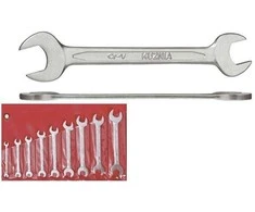 Klein FORGE PLOKŠČIŲ RAKTŲ RINKINYS 9 vnt. 6-24 mm Cr-V RWPd