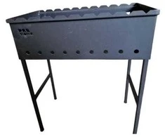 Grilis Abas Smokehouse, juoda, 50 cm
