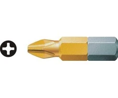 WERA TIP / antgalis (galvutė) Phillips (PH) titano TIN PH3 x 25 mm