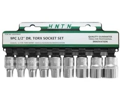 Wektory HONITON LIZDAI 9 vnt. 1/2" TORX 4009