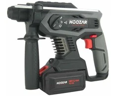 HOOZAR perforatorius su bešepetėliniu varikliu RH10BL, SDS+, 2.2J, 18V, 2x4.0Ah
