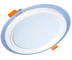 Įmontuojamas apvalus LED šviestuvas su stiklu "MODOLED" 18W