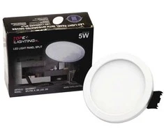TOPE Įmontuojama apvali LED panelė "SPLIT" 5W-4000K