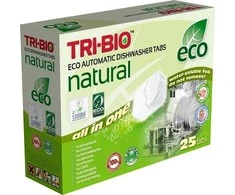 Tabletės indaplovėms TRI-BIO VISKAS VIENA, 25 tabletės, 500g