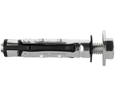Elematic Inkarinis varžtas su metaliniu kaiščiu M8 x 70 mm, 16 vnt.