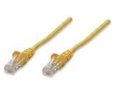 INTELLINET LAN Cable, Cat5e, UTP RJ45, 1.5 m, Geltona, 338424
