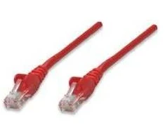INTELLINET LAN Cable, Cat5e, UTP RJ45, 1.5 m, Raudona, 338394