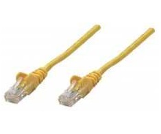 INTELLINET Premium LAN Cable, Cat6, UTP 100% Copper, RJ45, 1.5 m, Geltona, 738545