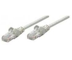 INTELLINET UTP LAN laidas, pleistras, 0,25m, pilkas, 2xRJ45, 737302