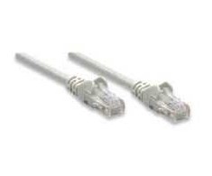 INTELLINET UTP LAN cable, patch, 0.5m, pilkas, SOHO 2xRJ45, 362214