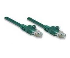 INTELLINET UTP LAN cable, patch, 0.5m, žalias, 2xRJ45, 329477, 325912, 318167