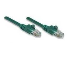 INTELLINET UTP LAN cable, patch, 0.5m, žalias, 2xRJ45, 329477, 325912, 318167