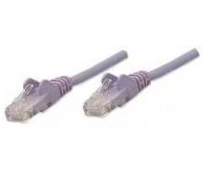 INTELLINET UTP LAN cable, patch, 2.0m, violetinė, 2xRJ45, 453479