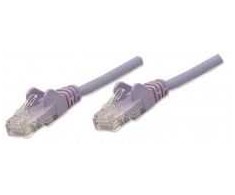 INTELLINET UTP LAN cable, patch, 2.0m, violetinė, 2xRJ45, 453479