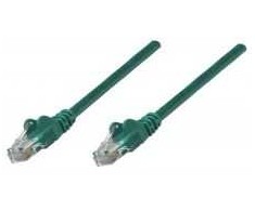 INTELLINET UTP LAN Cat6, cable, patch, 0.25m, žalias, 730815
