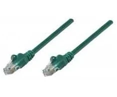 INTELLINET UTP LAN Cat6, cable, patch, 0.25m, žalias, 730815