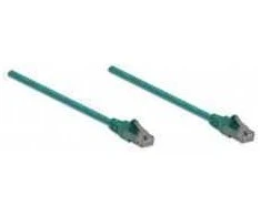 INTELLINET UTP LAN Cat6, cable, patch, 0.5m, žalias, 342469