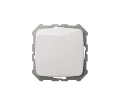 Jungiklis LIREGUS ALFA, baltos spalvos, IP44