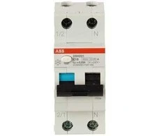 ABB JUNGIKLIS SROVĖS NUOTĖKIO 1P+N C16 AC30