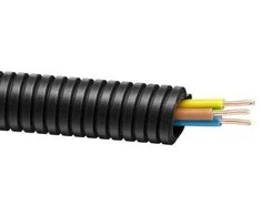 Aks_Zielonka Kabelis 3x1.5 mm² gofruotame vamzdyje RKGS 16, 25 m