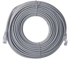 Kabelis EMOS RJ-45 M, RJ-45 M, 25m, pilkas S9130