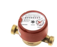 B_Meters Karšto vandens skaitiklis dn15 110 mm 2.5 m³/h R100