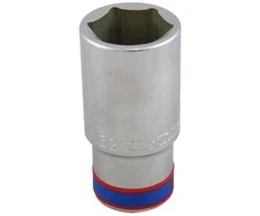 KING TONY ILGA dangtelis, 3/4 "30 mm x 90 mm šešiakampis chromas