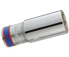 KING TONY NASADKA DŁUGA 1/2" 19mm x 77mm 6-KĄTNA CHROM