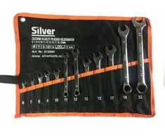 Silver Tools KLUCZ PŁASKO-OCZKOWY 12szt. /Sidabrinis