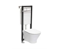 Roca Komplektas unitazo Nexo Rimless A34H64