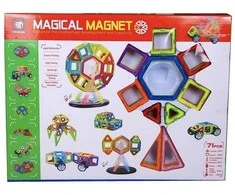 Nežinomas Konstruktorius Xinbida Magical Magnet 525050202, 71 vnt.