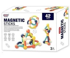 None KONSTRUKTORIUS ŽAISL MAGNETINIS 42 DALYS