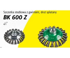 Klingspor K.SZCZOTKA 115mm M14 BK600Z DRUT SKRĘCANY