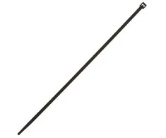 Elematic Laidų tvirtinimo dirželiai 2-LOCK, 2.5x100mm, juodi, 100vnt